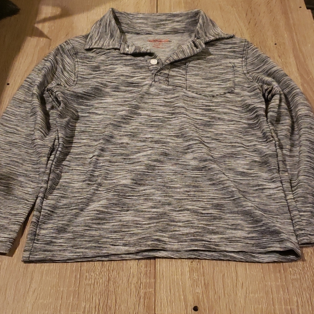 $3 w/ Bundle! Boys Collared Long-Sleeve Shirt